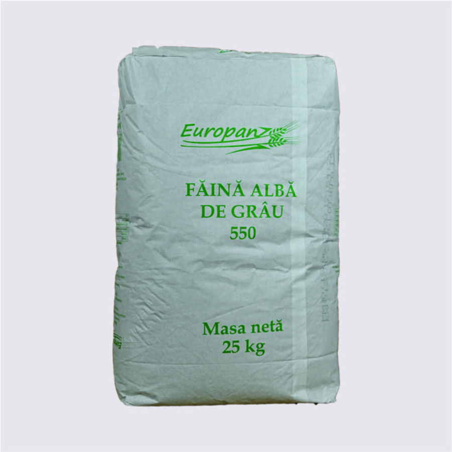 Făină albă de grâu 550  sac 25 kg