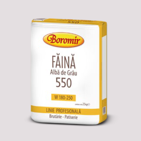 Făină albă de grâu 550 